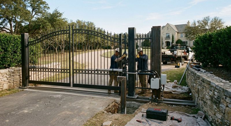 Driveway Gate Installation in Seattle, WA