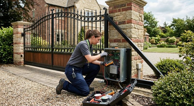 Automatic Gate Installation in Plano, TX