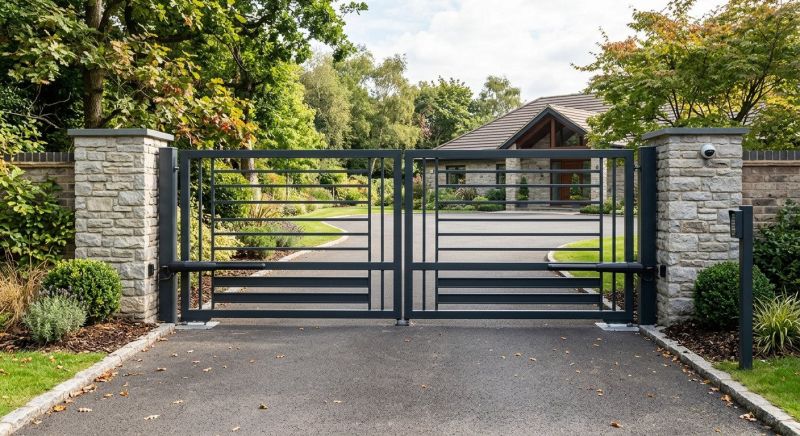 Driveway Gate Installation in Boca Raton, FL