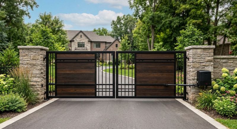 Driveway Gate Installation in Littleton, CO