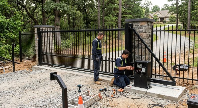 Electronic Gate Installation in Cary, NC