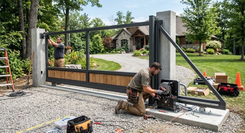 Remote Control Gate Service in Toms River, NJ